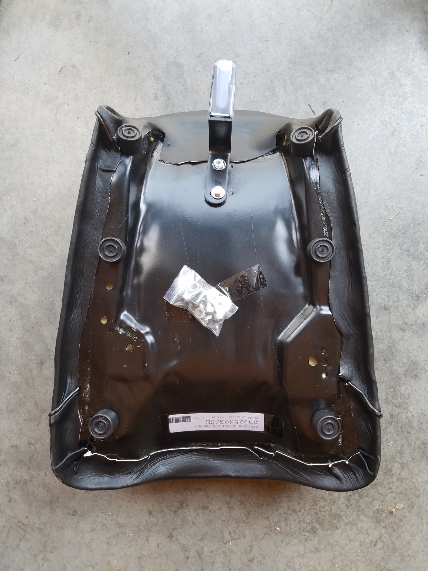 Solo Seat for R80GS and R65GS with Rack