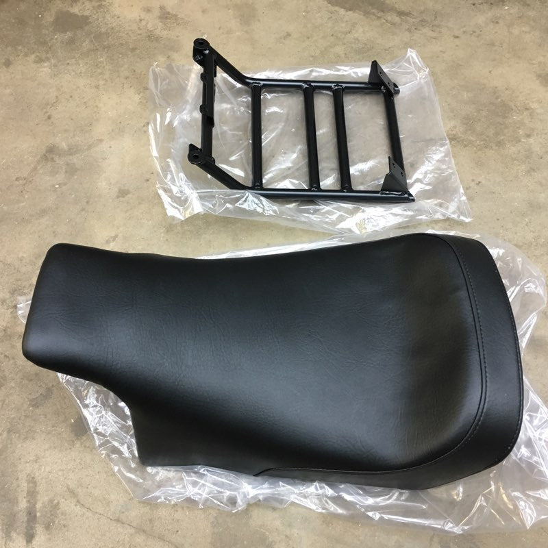 BMW Airhead R100 GS Solo Seat + Rack