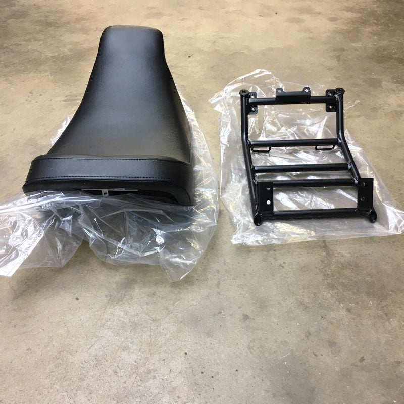 BMW Airhead R100 GS Solo Seat + Rack