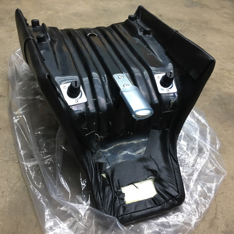 BMW Airhead R100 GS Solo Seat + Rack