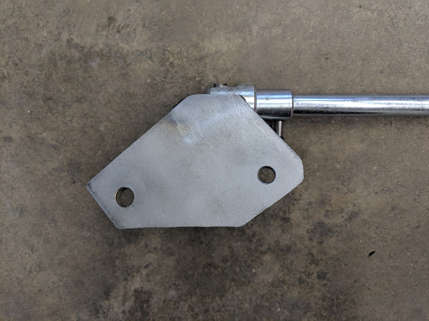 Custom Brown Side Stand for Tonti Frame Moto Guzzi / Custom Moto Guzzi Kickstand